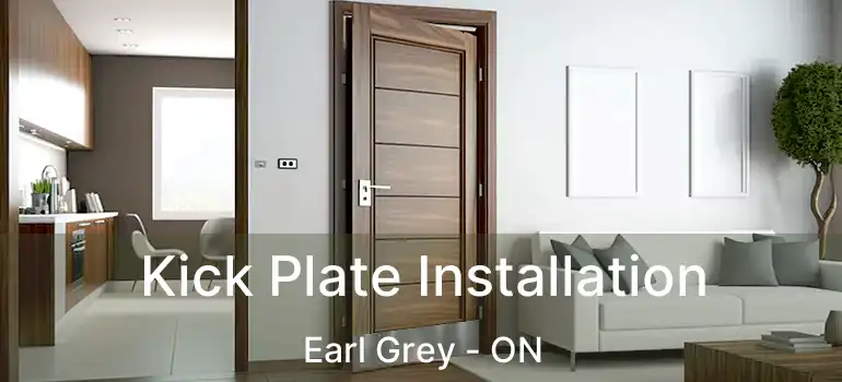  Kick Plate Installation Earl Grey - ON