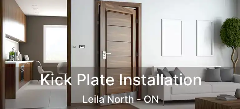  Kick Plate Installation Leila North - ON