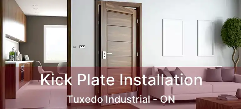  Kick Plate Installation Tuxedo Industrial - ON
