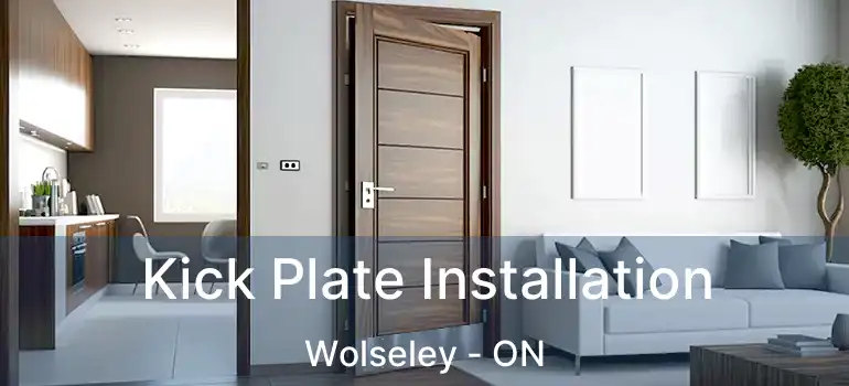  Kick Plate Installation Wolseley - ON