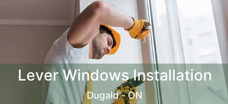  Lever Windows Installation Dugald - ON