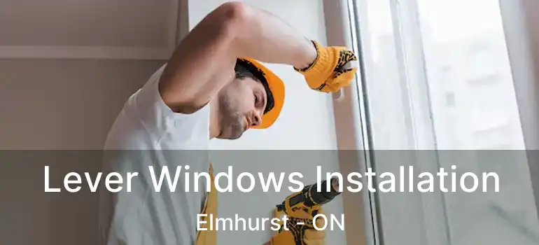  Lever Windows Installation Elmhurst - ON