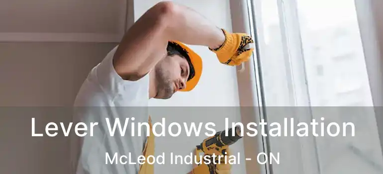  Lever Windows Installation McLeod Industrial - ON