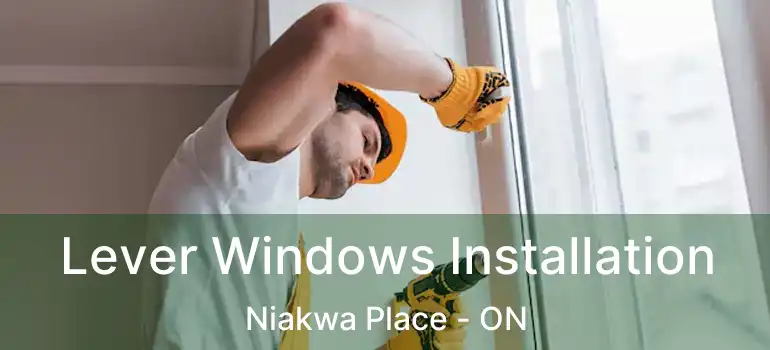  Lever Windows Installation Niakwa Place - ON