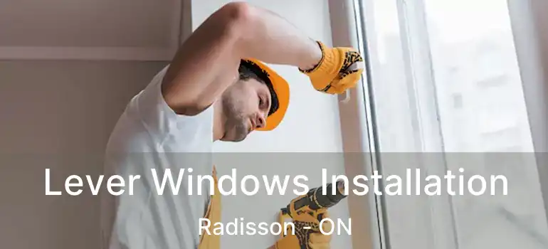  Lever Windows Installation Radisson - ON