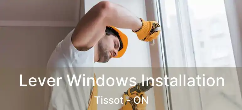  Lever Windows Installation Tissot - ON