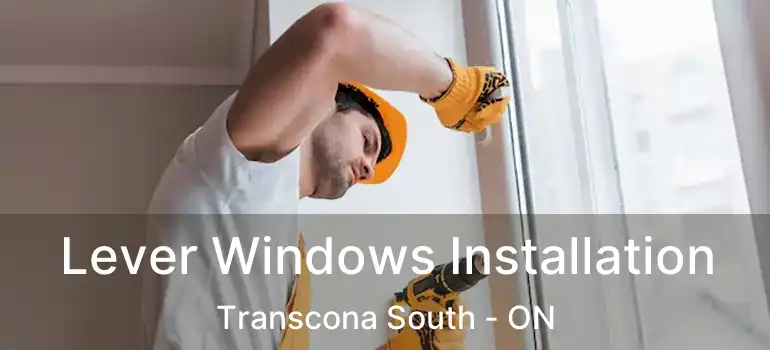  Lever Windows Installation Transcona South - ON
