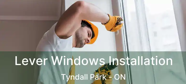  Lever Windows Installation Tyndall Park - ON