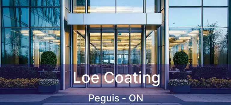  Loe Coating Peguis - ON