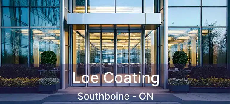  Loe Coating Southboine - ON