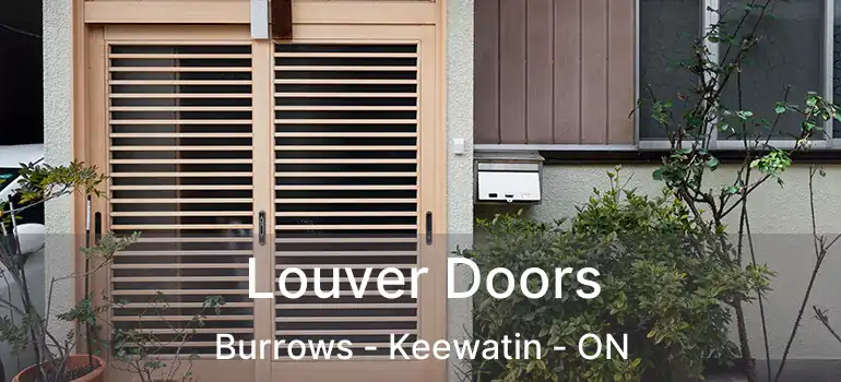  Louver Doors Burrows - Keewatin - ON