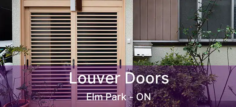  Louver Doors Elm Park - ON