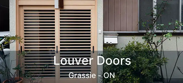  Louver Doors Grassie - ON