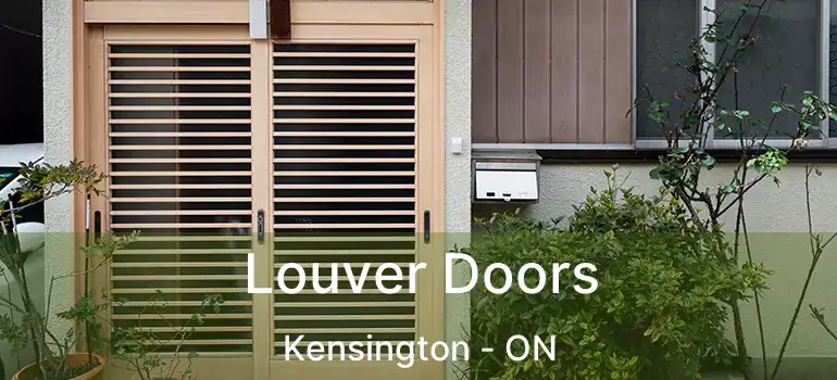 Louver Doors Kensington - ON