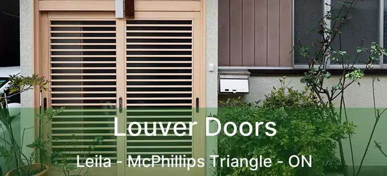  Louver Doors Leila - McPhillips Triangle - ON