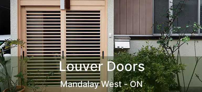  Louver Doors Mandalay West - ON
