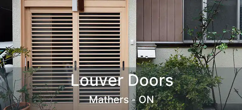  Louver Doors Mathers - ON