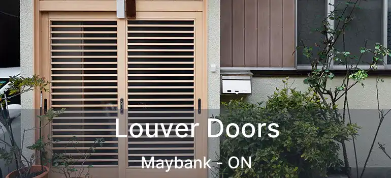  Louver Doors Maybank - ON