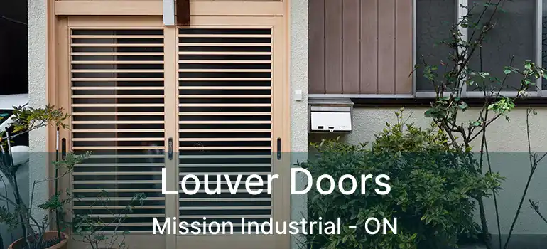  Louver Doors Mission Industrial - ON