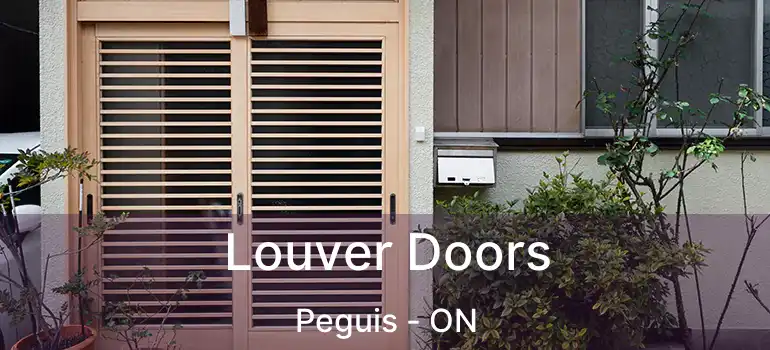  Louver Doors Peguis - ON
