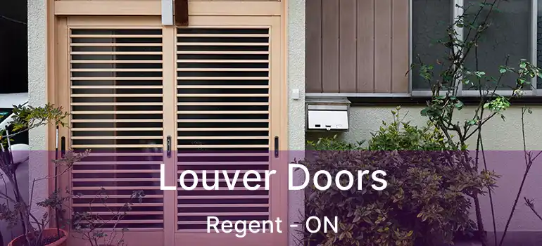  Louver Doors Regent - ON