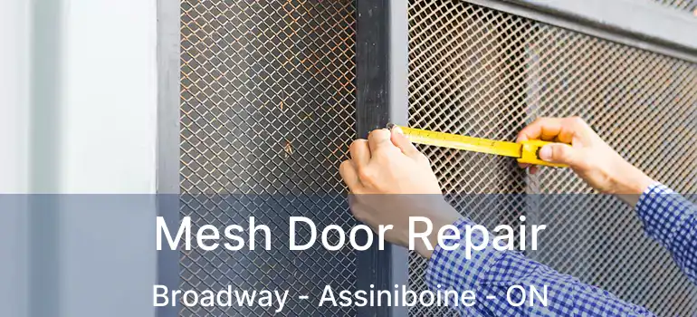  Mesh Door Repair Broadway - Assiniboine - ON