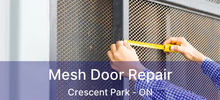  Mesh Door Repair Crescent Park - ON