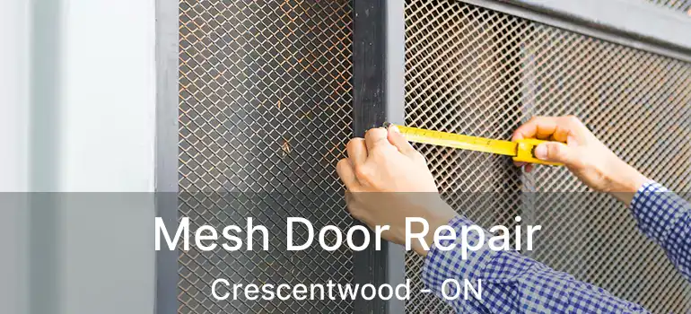  Mesh Door Repair Crescentwood - ON
