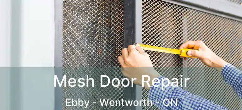  Mesh Door Repair Ebby - Wentworth - ON
