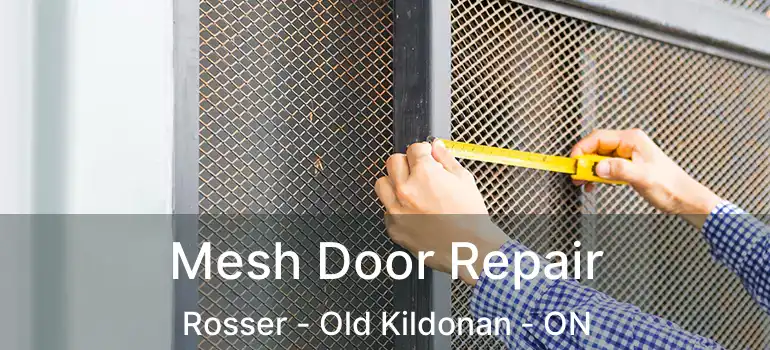  Mesh Door Repair Rosser - Old Kildonan - ON