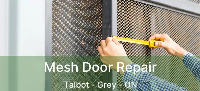  Mesh Door Repair Talbot - Grey - ON