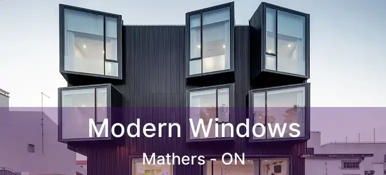  Modern Windows Mathers - ON