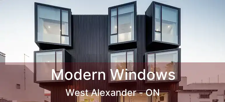  Modern Windows West Alexander - ON