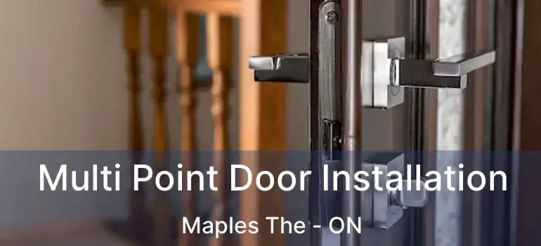  Multi Point Door Installation Maples The - ON