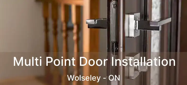  Multi Point Door Installation Wolseley - ON