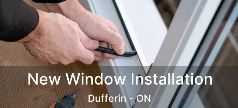  New Window Installation Dufferin - ON