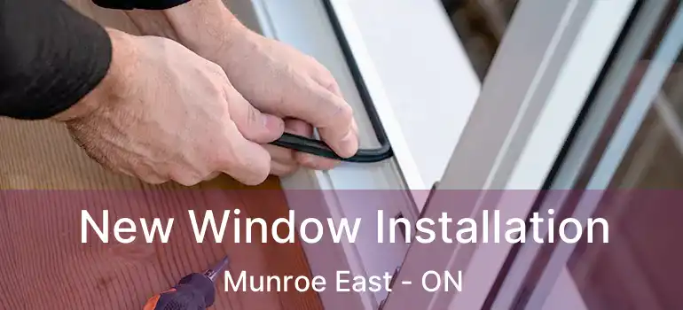  New Window Installation Munroe East - ON