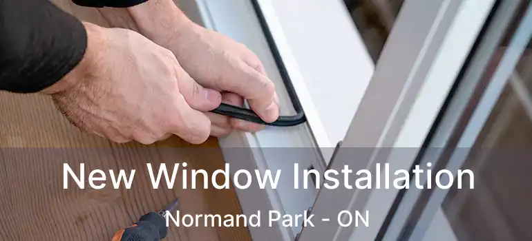  New Window Installation Normand Park - ON