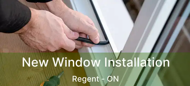  New Window Installation Regent - ON