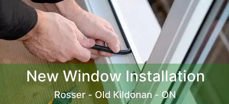  New Window Installation Rosser - Old Kildonan - ON