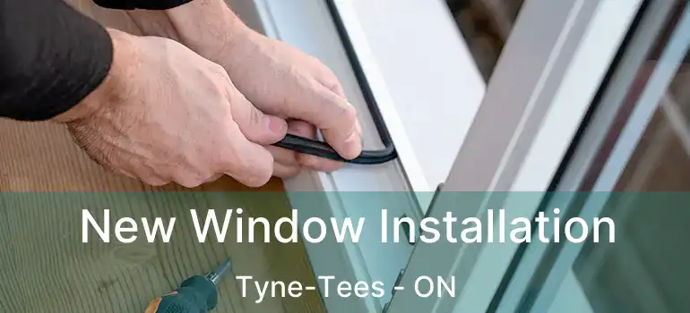  New Window Installation Tyne-Tees - ON