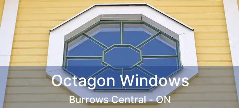  Octagon Windows Burrows Central - ON