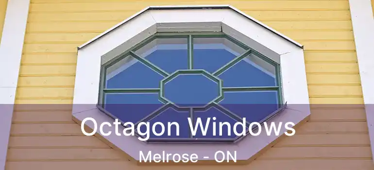  Octagon Windows Melrose - ON