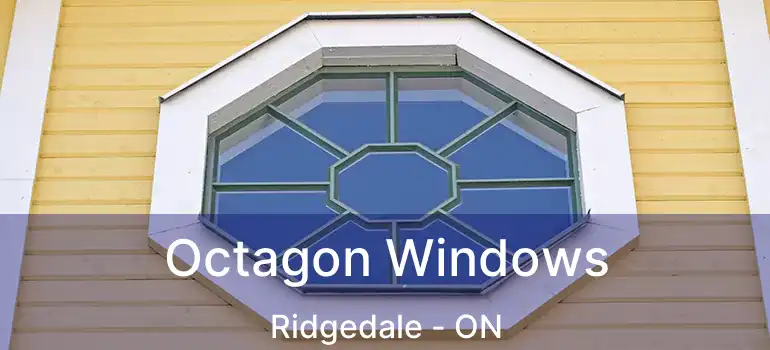  Octagon Windows Ridgedale - ON
