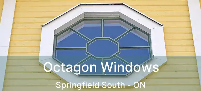  Octagon Windows Springfield South - ON