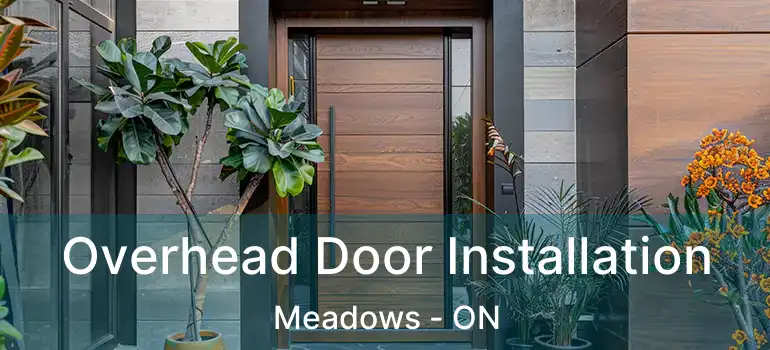  Overhead Door Installation Meadows - ON