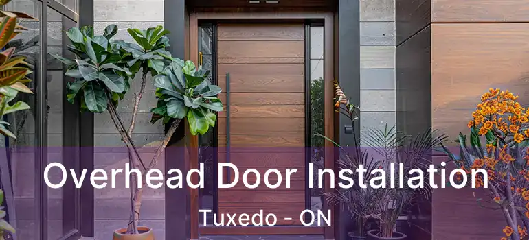  Overhead Door Installation Tuxedo - ON