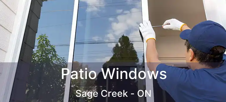  Patio Windows Sage Creek - ON