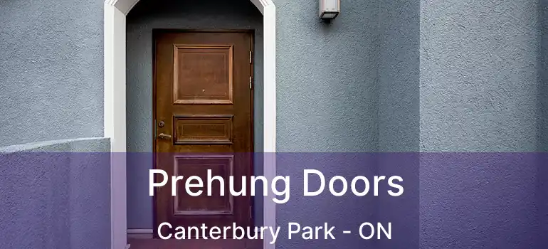  Prehung Doors Canterbury Park - ON