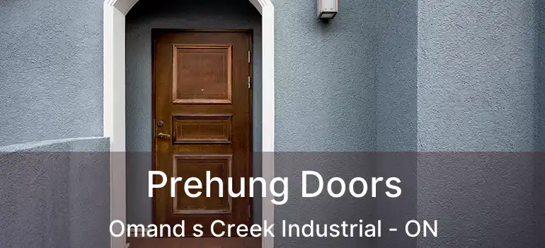  Prehung Doors Omand s Creek Industrial - ON